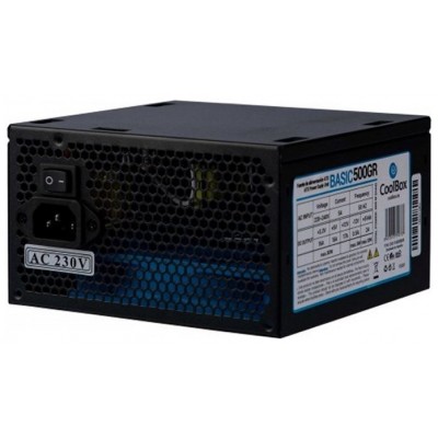 FUENTE ALIMENTACION 500W COOLBOX 500GR BASIC 2SATA (Espera 4 dias)