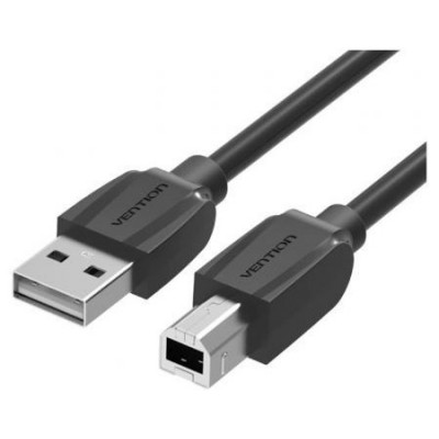 CABLE USB 2.0 IMPRESORA TIPO USB A/M-B/M 0.5 M NEGRO VENTION (Espera 4 dias)