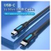 CABLE USB-C 2.0 A MINI USB M-M 1 M NEGRO VENTION (Espera 4 dias)