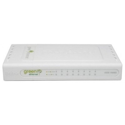 D-Link DGS-1008D/E No administrado Color blanco switch