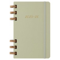 AGENDA 12M 2026 ESPIRAL ACADEMICA L (13 X 21 CM) KIWI TAPA DURA MOLESKINE DHSPK5212AMWH3Y26 (Espera 4 dias)