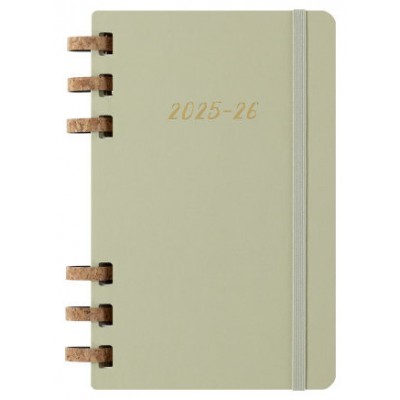 AGENDA 12M 2026 ESPIRAL ACADEMICA L (13 X 21 CM) KIWI TAPA DURA MOLESKINE DHSPK5212AMWH3Y26 (Espera 4 dias)