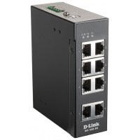 SWITCH INDUSTRIAL D-LINK DIS-100E-8W SIN GESTION 8P