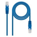 CABLE RED LATIGUILLO RJ45 CAT.6 UTP AWG24 AZUL 2.0 M CABLE RED LATIGUILLO RJ45 CAT.6 UTP AWG24 AZUL 2.0 M