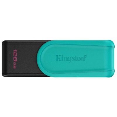 Kingston Technology DataTraveler 128GB Portable USB 3.2 Gen 1 Exodia S (Black/Turquoise) (Espera 4 dias)