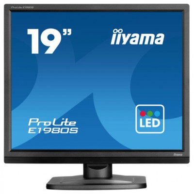 iiyama ProLite E1980S-B1 pantalla para PC 48,3 cm (19") 1280 x 1024 Pixeles VGA LED Negro (Espera 4 dias)