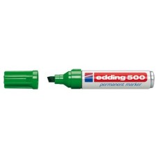MARCADOR PERMAMENTE PUNTA BISELADA 2-7MM. VERDE EDDING 10500-04 (MIN10) (Espera 4 dias)