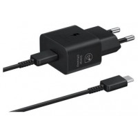 CARGADOR SAMSUNG EP-T2510 USB-C 25W GAN NEGRO CON CABLE