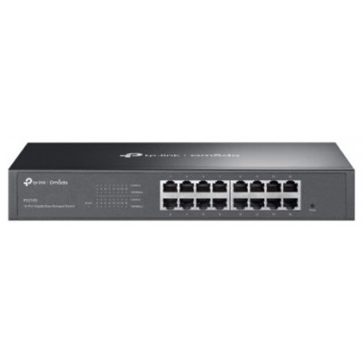 TP-Link ES216G switch Gestionado Gigabit Ethernet (10/100/1000) Negro (Espera 4 dias)