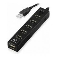 EWENT HUB 7 Ptos ON/OFF USB 2.0