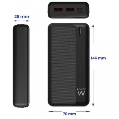 EWENT POWERBANK 20000mAh PD 22,5W