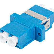 ADAPTADOR FIBRA OPTICA LANBERG LC/UPC MONOMODO DUPLEX AZUL ADAPTADOR FIBRA OPTICA LANBERG LC/UPC MONOMODO DUPLEX AZUL