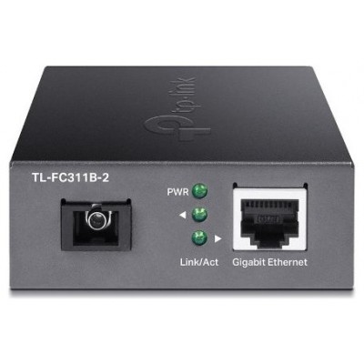 CONVERTIDOR DE FIBRA TP-LINK FC311B-2 SINGLE-MODE
