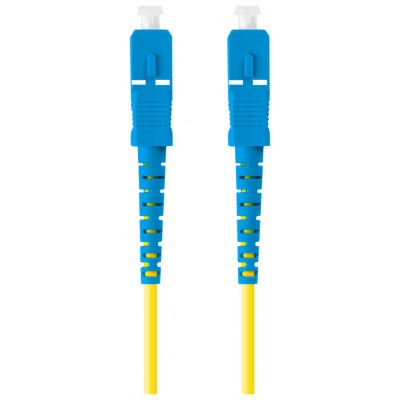 CABLE DE FIBRAOPTICA LANBERG 2M MONO SC/UPC-SC/UPC SIMPLEX G657A1 LSZH AMARILL