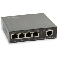 SWITCH LEVEL ONE GEP-0523 NO GESTION 5P 10/100/1000 4P