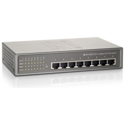 SWITCH LEVEL ONE GEP-0820W90 NO GESTION 8P POE