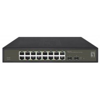 SWITCH SEMIGESTIONABLE LEVEL ONE HILBERT 16P GIGA + 2P