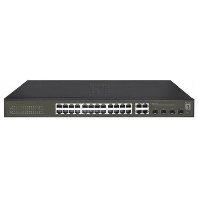 SWITCH SEMIGESTIONABLE LEVEL ONE HILBERT 24P GIGA + 4P