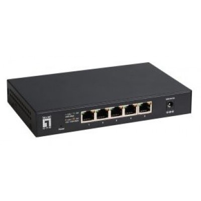 SWITCH NO GESTIONABLE LEVEL ONE GEU-0525 5P  2.5GbE