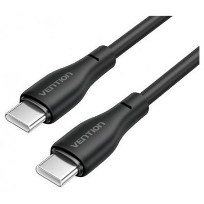 CABLE USB-C A USB-C 1 M NEGRO VENTION (Espera 4 dias)