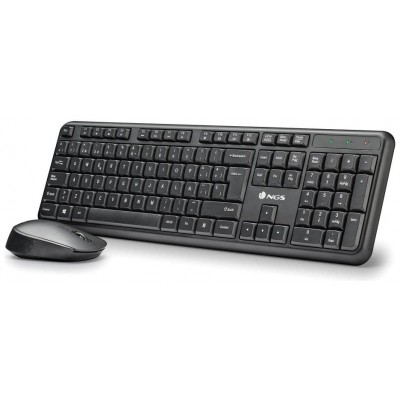 NGS Kit teclado+ratón Inalámbrico 12 Teclas Multim