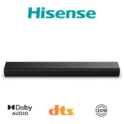 BARRA DE SONIDO HISENSE HS1000 120W DOLBY STEREO 2 CANALES BT 5.3 HDMI BARRA DE SONIDO HISENSE HS1000 120W DOLBY STEREO 2 CANALES BT 5.3 HDMI