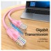 CABLE DE RED LATIGUILLO RJ45 UTP CAT6 AWG26 2 M ROSA VENTION (Espera 4 dias)