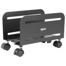 iggual Soporte CPU metálico con ruedas SOP2