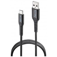 CABLE USB-A A USB-C 1 M KNOT NEGRO NGS (Espera 4 dias)