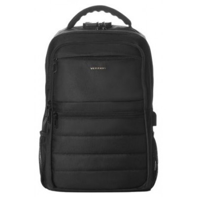 MOCHILA KRRB0 17"" 20L IMPERMEABLE ANTIRROBO NEGRO VENTION (Espera 4 dias)