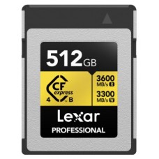 Lexar LCXEXP4512G-RNENG memoria flash 512 GB CFexpress tipo B (Espera 4 dias)