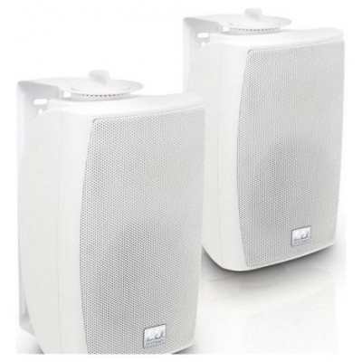 LD SYSTEMS INTEGRATION SERIE CONTRACTOR (LDCWMS42W100V) 4" 2-WAY WALL MOUNT SPEAKER 100 V WHITE (PAIR) WARRANTY 2 YEARS (PU4) (Espera 4 dias)
