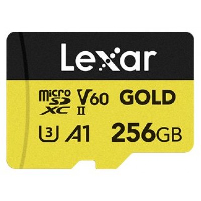 Lexar Professional GOLD 256 GB MicroSDXC UHS-II (Espera 4 dias)