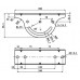 SOPORTE DE TECHO TOOQ LPCE1155TSLI-B PARA PANTALLA