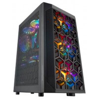 CAJA MICROATX GAMING MARS GAMING MCMESH BLACK