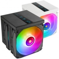 VENTILADOR UNIVERSAL A-RGB MCPU-LCD PRO NEGRO MARS GAMING (Espera 4 dias)