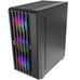 CAJA ATX MARS GAMING MCVAULT FRONTAL NEGRO DE MALLA