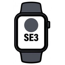 APPLE WATCH SE 3 CAJA ALUMINIO MEDIANOCHE CELL 44mm CORREA DEPORTIVA NEGRA S/M (Espera 4 dias)