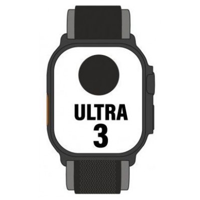 APPLE WATCH ULTRA 3 CAJA TITANIO NEGRA 49mm CORREA LOOP TRAIL NEGRA M/L (Espera 4 dias) APPLE WATCH ULTRA 3 CAJA TITANIO NEGRA 49mm CORREA LOOP TRAIL NEGRA M/L (Espera 4 dias)