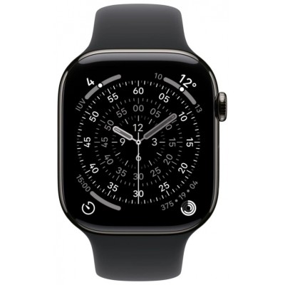 APPLE WATCH SERIES 11 CAJA TITANIO PIZARRA GPS+CELL 42mm CORREA NEGRA S/M (Espera 4 dias)