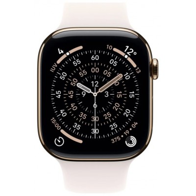 APPLE WATCH SERIES 11 CAJA TITANIO ORO GPS+CELL 42mm CORREA ROSA RUBOR S/M (Espera 4 dias)