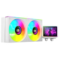 REFRIGERACION LIQUIDA MARS GAMING MLVISIONII240W 240MM REFRIGERACION LIQUIDA MARS GAMING MLVISIONII240W 240MM