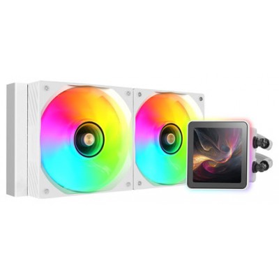 REFRIGERACION LIQUIDA ARGB ML-VISION PRO 240 BLANCO MARS GAMING (Espera 4 dias)