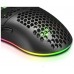 MOUSE MARS GAMING RGB MMAX DISEO HIVE BLACK 12400dpi