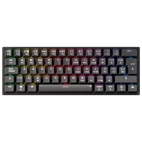 TECLADO GAMING NEWSKILL PYROS V2 60% 2.4GHZ 1200MAH