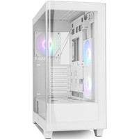 NOX Semitorre HUMMER ETHER Cristal Curvo Blanco NOX Semitorre HUMMER ETHER Cristal Curvo Blanco
