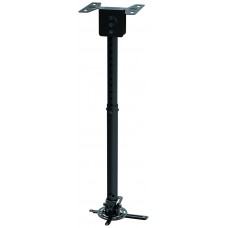 SOPORTE PROYECTOR GIRATORIO E INCLINA TECHO NEGRO TOOQ