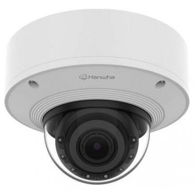 (PNV-A6081R-E1T) HANWHA CÁMARA IP SERIE P MINIDOMO ANTIVANDÁLICO 2MP 4.38-9.33MM SOLIDEDGE 1TB SSD EMBEBIDO HASTA 5 CÁMARAS ADICIONALES (GRABACIÓN/VISUALIZACIÓN) H.265/H.264/MJPEG WISESTREAM II, 120DB WDR, ICR, IR 40M (E