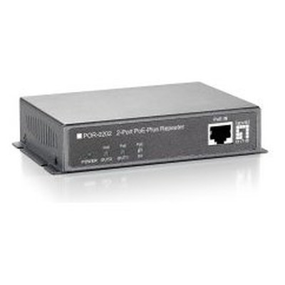 POE EXTENDER LEVEL ONE POR-0202 PoE-PLUS 2 PUERTOS
