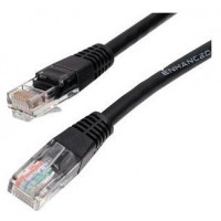 CABLE RED GEMBIRD UTP CAT5E MOLDEADO 0,5M NEGRO CABLE RED GEMBIRD UTP CAT5E MOLDEADO 0,5M NEGRO